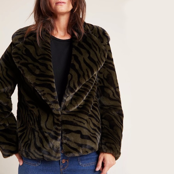 Anthropologie Sanctuary Zebra Jacket - Picture 1 of 3